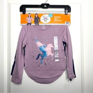 Girl’s 2 Pack Long Sleeve Favorite Tees Members Mark NEW!!